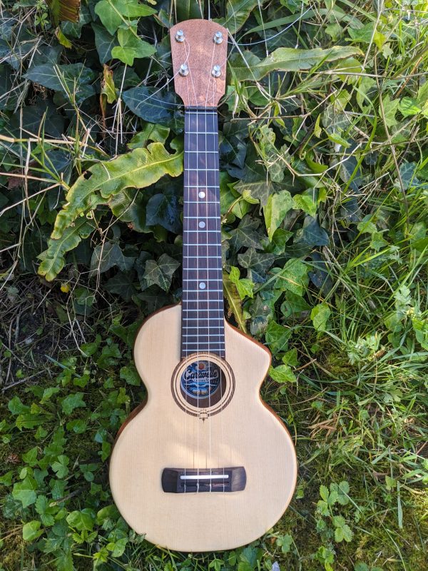 ukulele concert monoxyle épicéa
