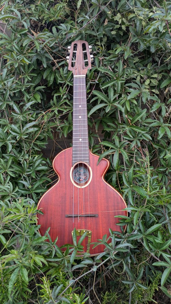 ukulele concert cordes acier monoxyle padouk – Image 3