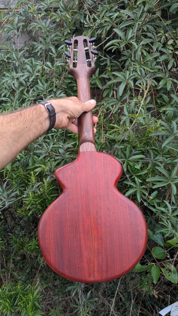 ukulele concert cordes acier monoxyle padouk – Image 2