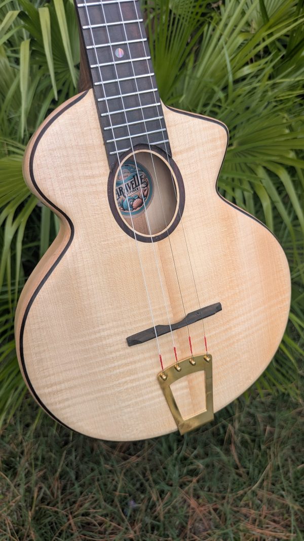 ukulele concert cordes acier érable