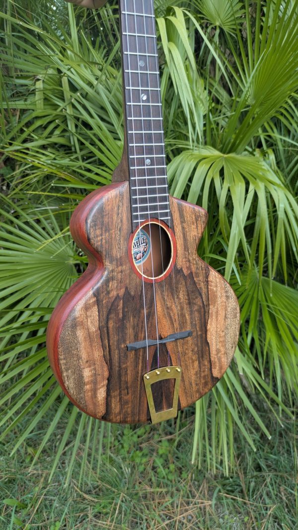 ukulele concert cordes acier monoxyle manguier et padouk – Image 9