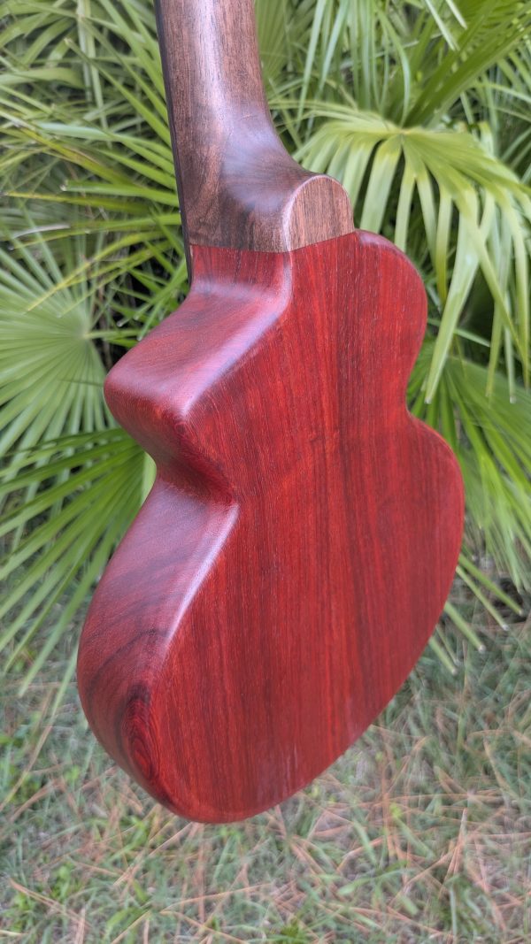 ukulele concert cordes acier monoxyle manguier et padouk – Image 2