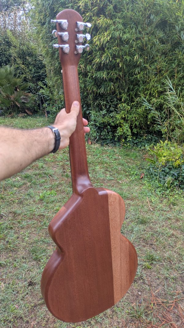 guitare nylon monoxyle cèdre ancien et acajou – Image 5
