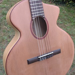 guitare monoxyle cèdre ayous