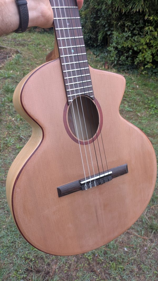guitare monoxyle cèdre ayous
