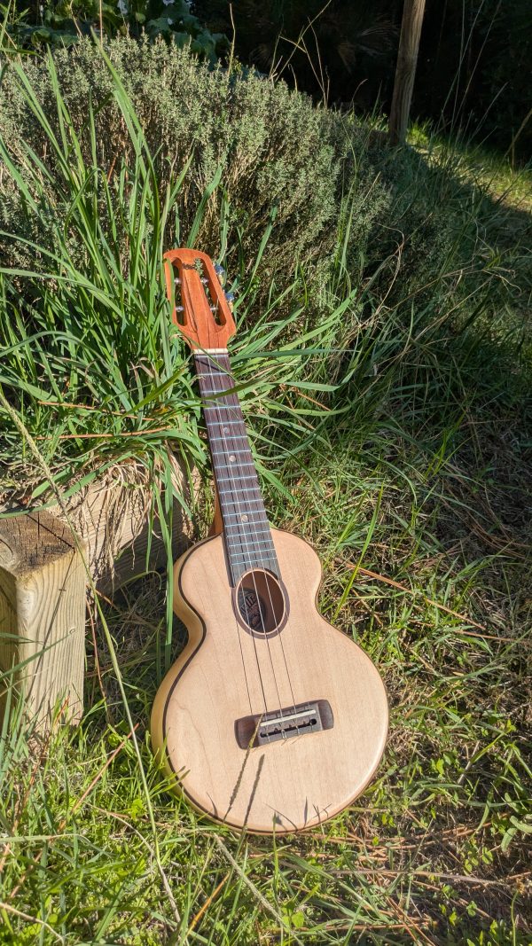 ukulele soprano monoxyle érable custom – Image 3