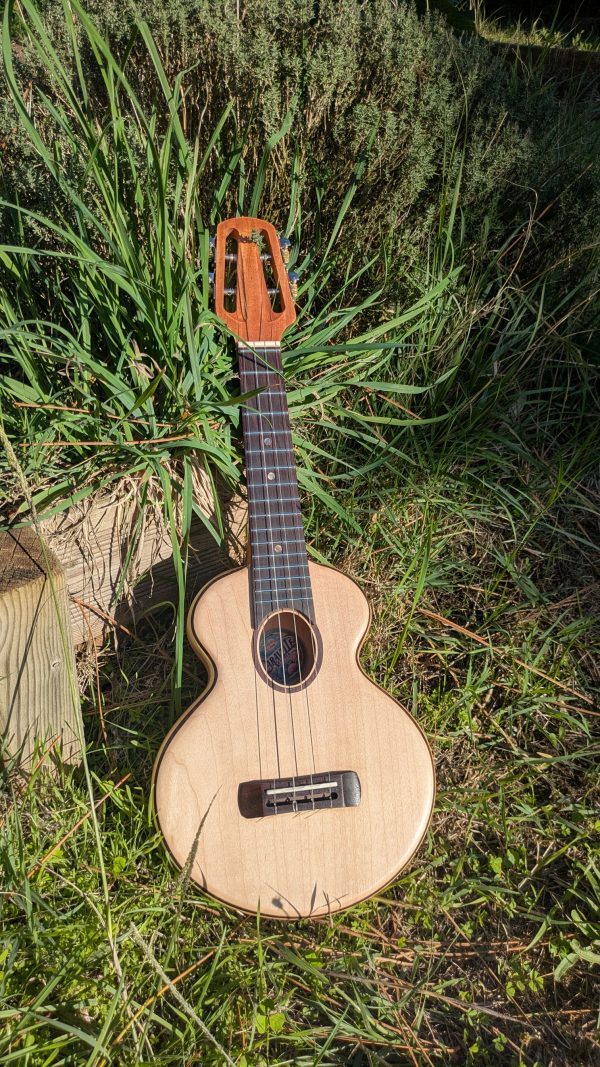 ukulele soprano monoxyle érable custom – Image 8