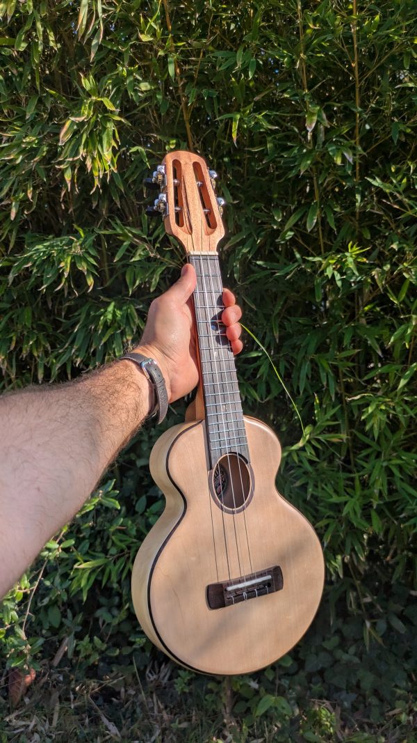 ukulele soprano monoxyle érable custom – Image 2