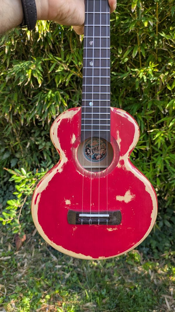 ukulele soprano épicéa délavé flotté – Image 10