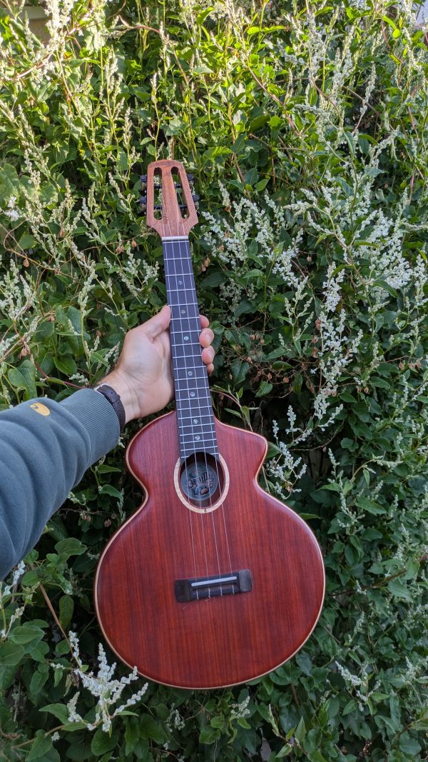 ukulele tenor padouk monoxyle custom – Image 6