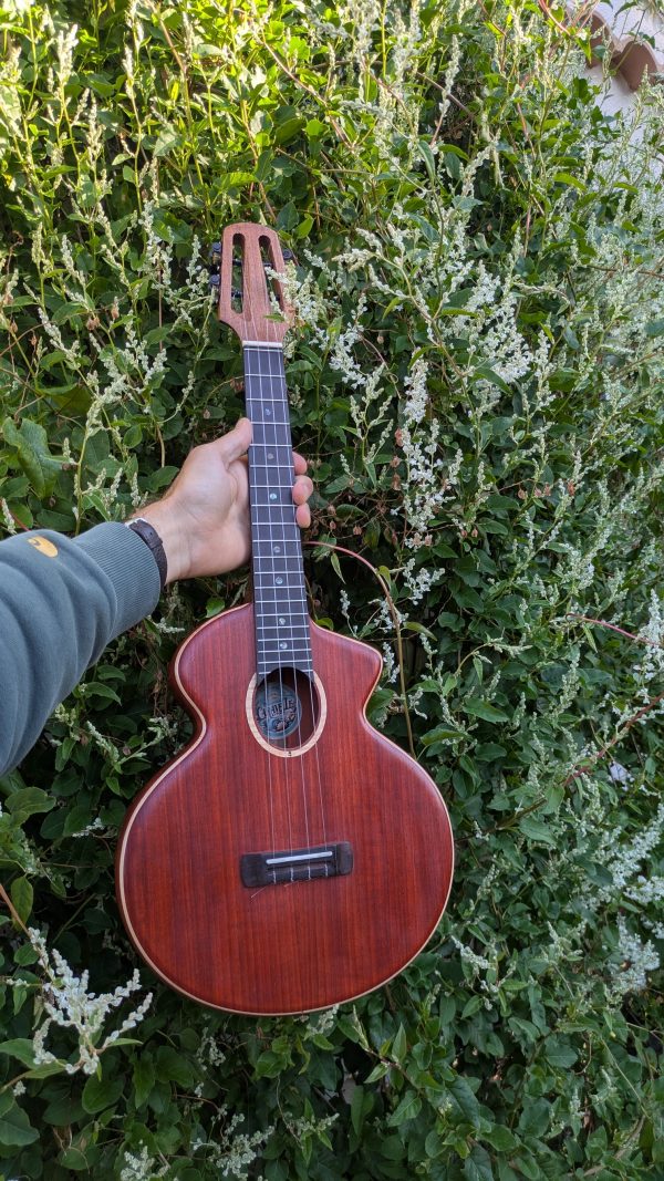 ukulele tenor padouk monoxyle custom – Image 3