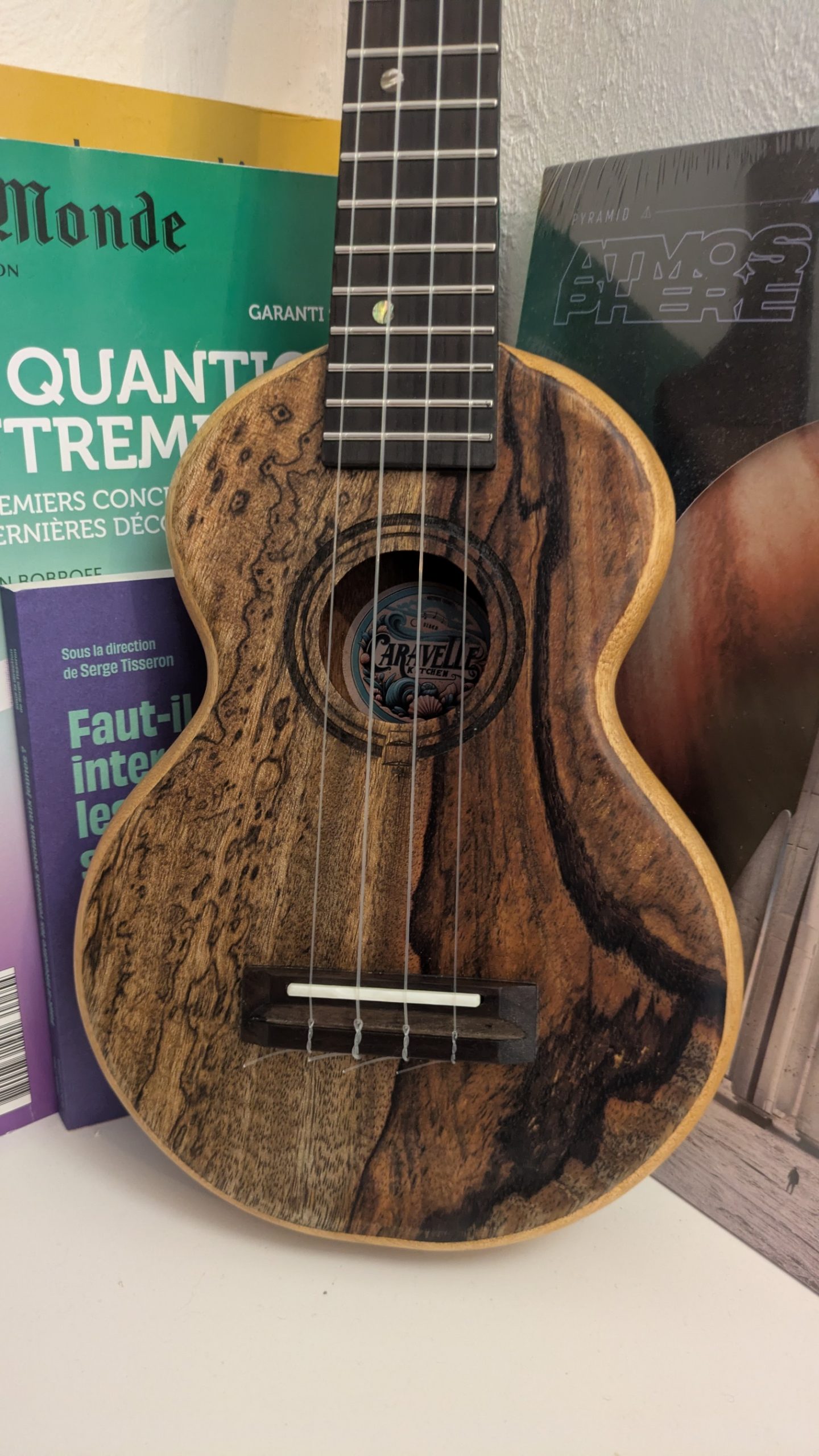 ukulele grillon monoxyle manguier korina – Image 6