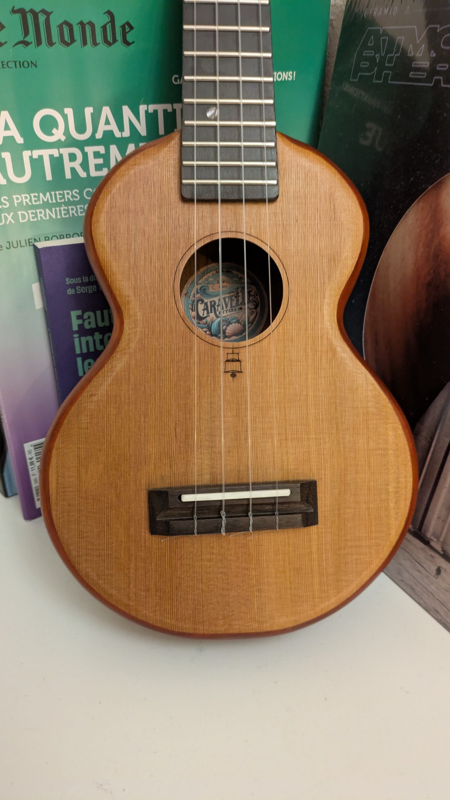 ukulele grillon padouk cèdre – Image 3