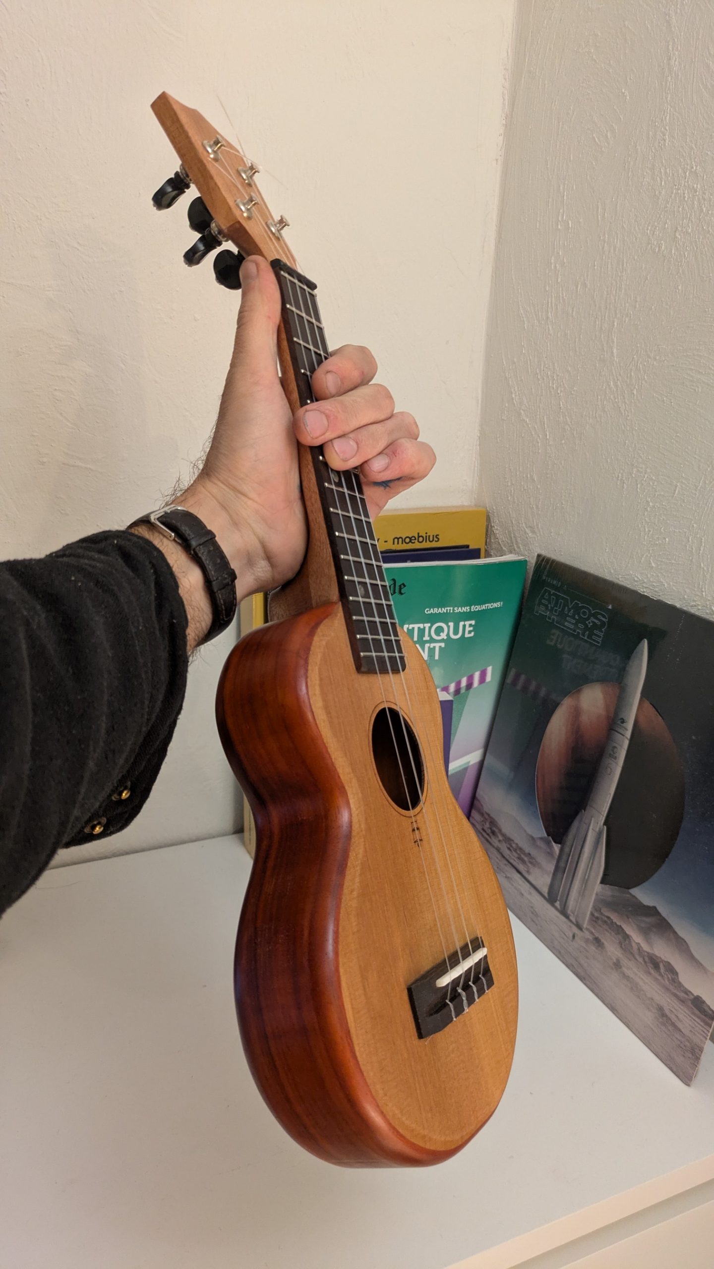 ukulele grillon padouk cèdre – Image 7