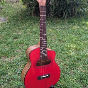 ukulele tenor jazz rouge