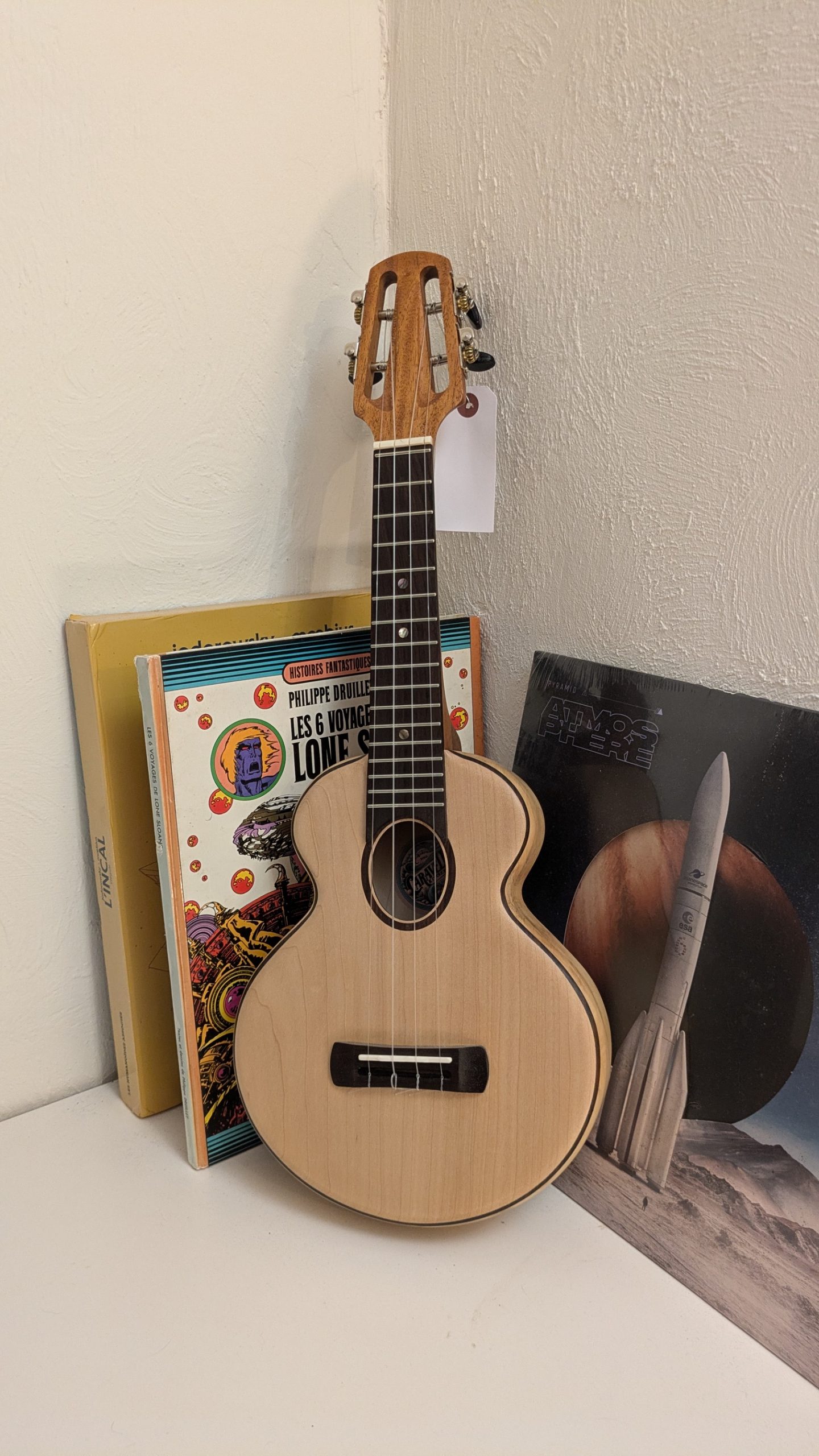 ukulele soprano monoxyle custom érable – Image 3