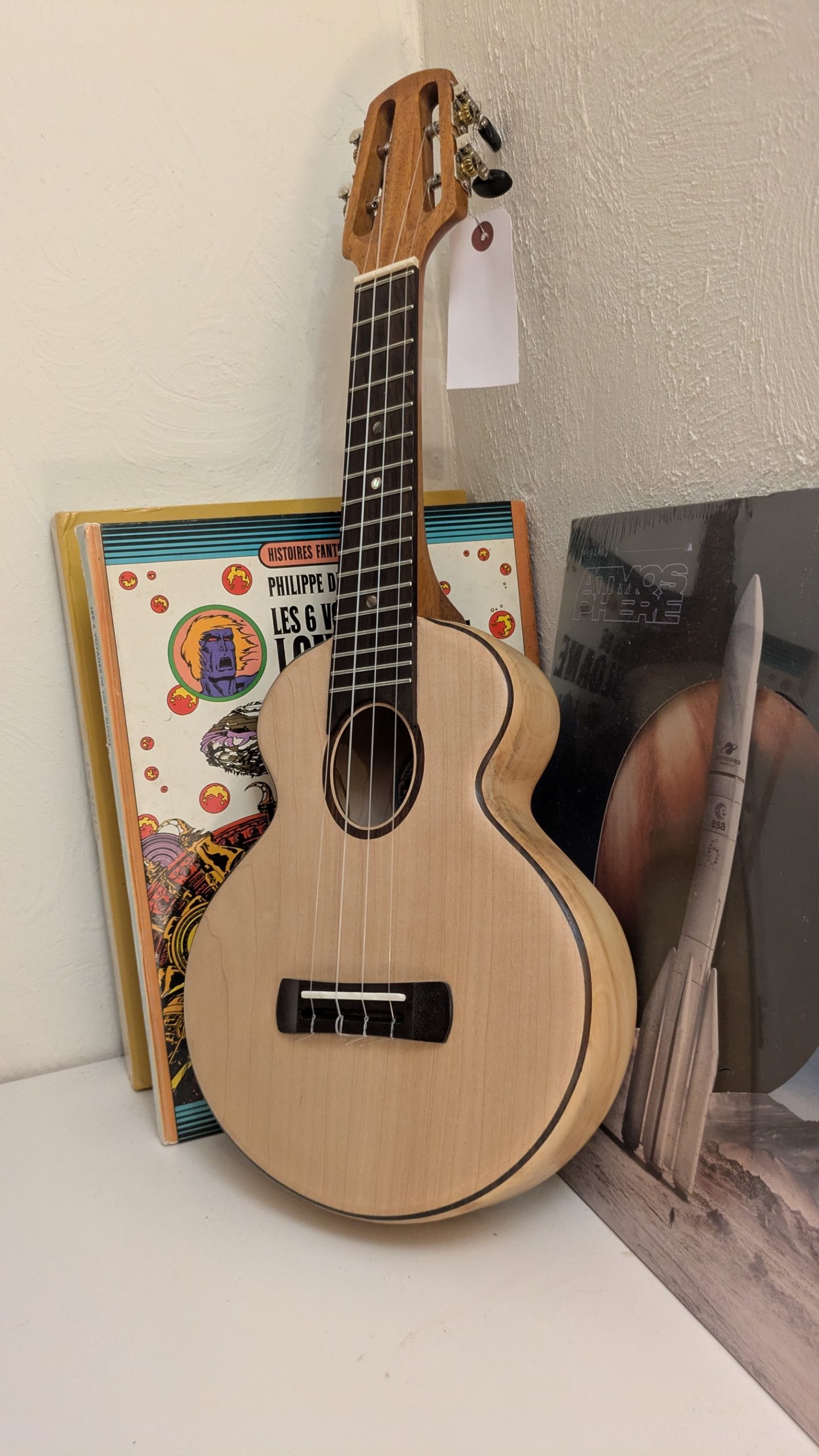 ukulele soprano monoxyle custom érable – Image 2